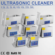 NEW Ultrasonic Cleaner with Timer Heating Machine Digital Sonic Cleaner SUS304 picture