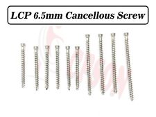 Veterinary 6.5mm LCP Cancellous Screw Lot of 55pcs Stainless Steel. picture