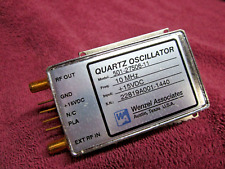 WENZEL QUARTZ Oscillator 10MHz 501-27506-11 +15V SMA picture