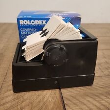 Vintage ROLODEX Mini Rotary Covered Card File 500 Address Cards A-Z Read Descrip picture