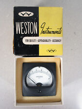 Vintage Weston Amp Meter 0-8 Amps Model 308 1964 Boxed picture