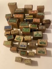 Vintage Wood Screws In Original Boxes picture