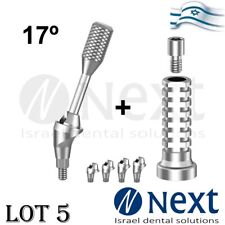 Lotx5 Dental Multi Unit 17° Neo GM dent Grand Morse Fit titanium sleeve 1-4 mm picture