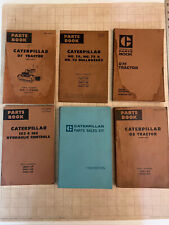 Lot of Vintage 50s-70s Caterpillar Parts/Operations Manuals picture