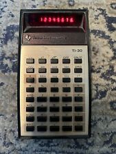Vintage Texas Instruments TI-30 Scientific Calculator - Works picture