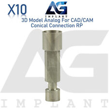 10 3D Model Analog For CAD/CAM Stainless Steel Lab Conical Connection RP picture