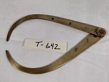 Vintage Brass 9” Outside Calipers Unbranded (642) picture