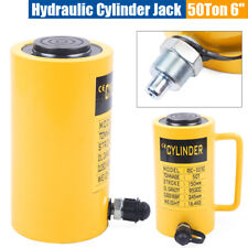 Hydraulic Cylinder Jack 50 Ton 150mm-6 inch Stroke Solid Pressure Pump Ram 953CC picture