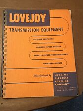 Vintage 1958 Lovejoy Transmission Equipment Catalogs picture