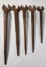 Vintage Lot of 5 Spud Wrenchs Ironworker Steel Work 2 Are Williams picture