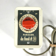 Vintage Paragon DE-FROST-IT Defrost Timer, Fridge Defroster; Model DT-21-X works picture