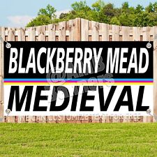 BLACKBERRY MEAD Advertising Vinyl Banner Flag Sign Many Sizes MEDIEVAL V3 picture