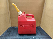 Gott 2.5 Gallon Red Plastic Vented Gas Can Pre Ban Model 1225 - Vintage picture