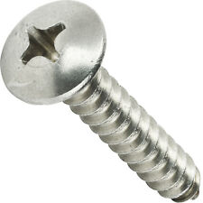 #6 Truss Head Sheet Metal Screws Self Tapping Phillips Stainless Steel All Sizes picture