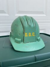 Vintage DEPARTMENT OF CORRECTIONS GREEN BULLARD HARD HAT D.O.C. NC SC Prisoner picture