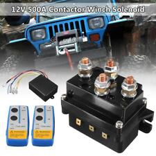 12V 500A HD Contactor Winch Control Solenoid Relay Twin Wireless Remote Recovery picture