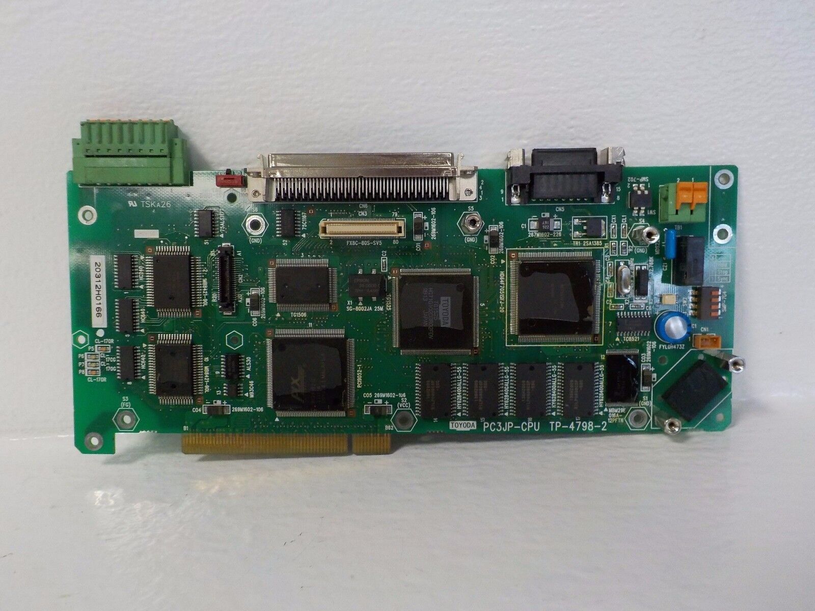 TOYODA PC3JP-CPU USED TOYOPUC MEMORY BOARD TIC-6215 TP-4798-2 PC3JPCPU