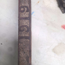vintage 1919 107 years old fireplace ornaments steel no dents great condition picture