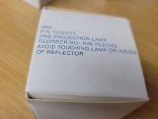 IBM OEM PN/7032253 or PN/7032252 Projection Lamp - New in Box Old Stock EPZ picture
