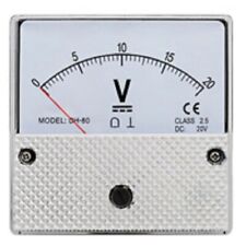 Analog Voltmeter Voltage Meter Response Time S Computer Printed Scale Dial picture