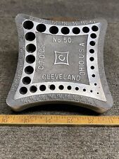 VTG. Machinist No.50 Drill Bit Index holder/stand C.T.D Co. Cleveland Ohio USA. picture