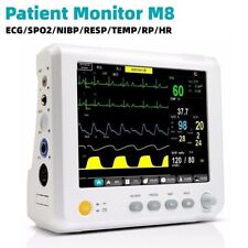 New  Portable 6-parameter vital signs monitor ECG/NIBP/PR/SPO2/RESP/TEMP picture